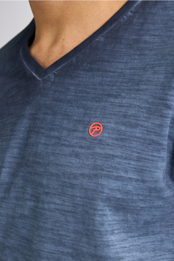 T SHIRT MET LOGO M 1050 TSV662 5178 Navy Blue